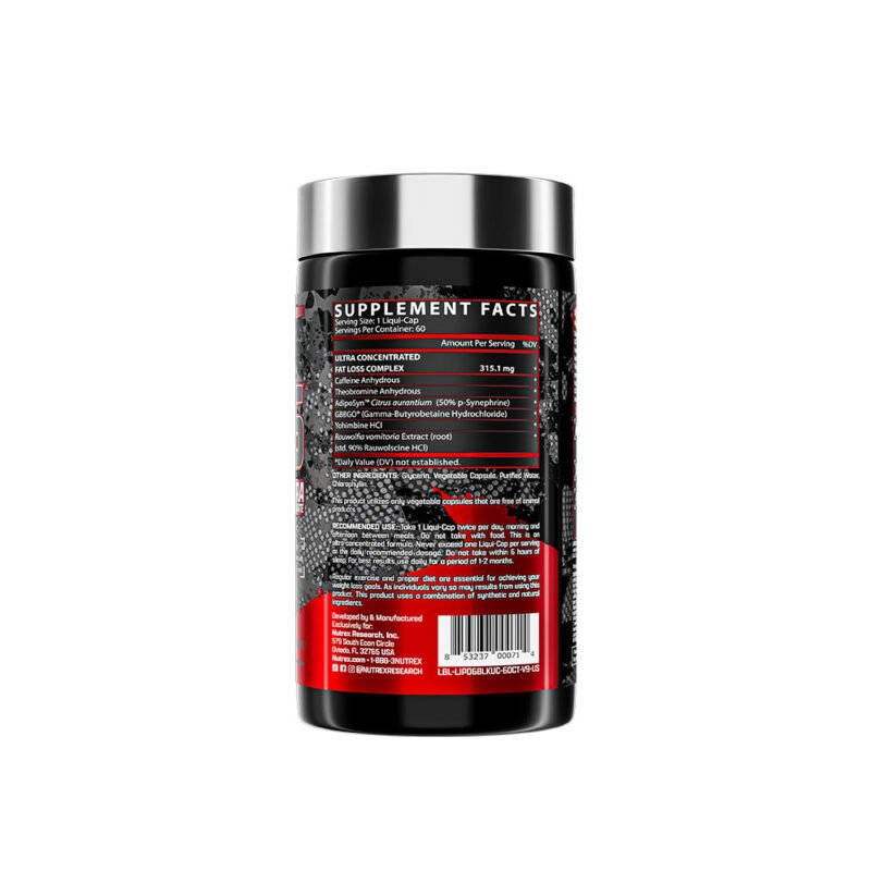 Lipo-6 Black UC Fat Burner - Image 2