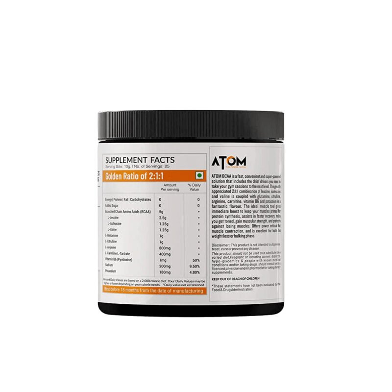 ATOM BCAA Muscle Recovery - Image 2