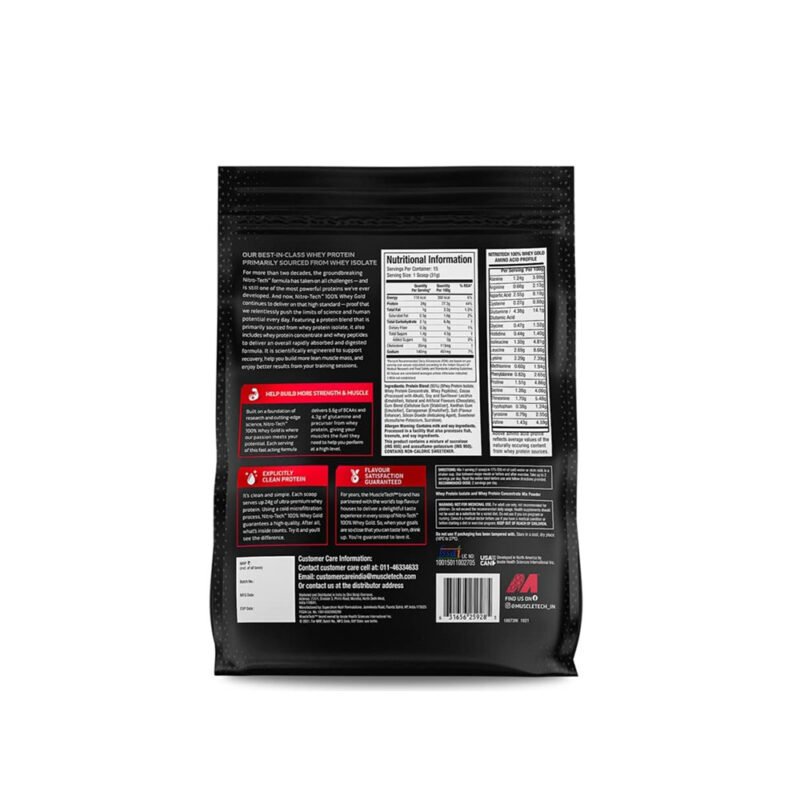 MuscleTech Nitro Tech Whey - Image 2