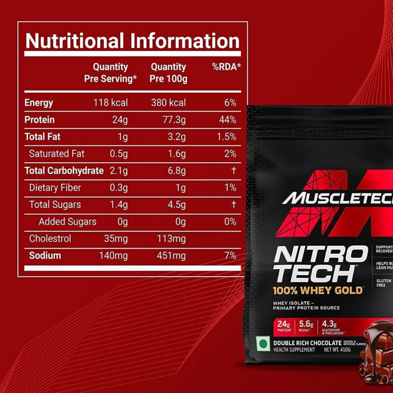 MuscleTech Nitro Tech Whey - Image 3