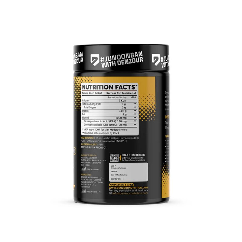 Denzour Omega-3 Fish Oil - Image 2
