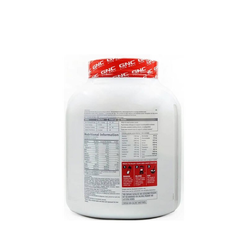 GNC Pro Performance 100% Whey Protein - Image 2
